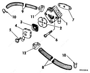 80gba80 fuel pump motor parts