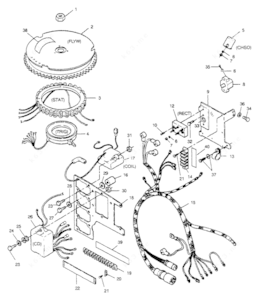 85 force outboard diagram