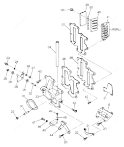 88 force 125 lower unit diagram