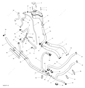 93 sea doo gtx hose diagram