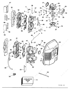 95 jet ski sxi keihin carburator diagram parts