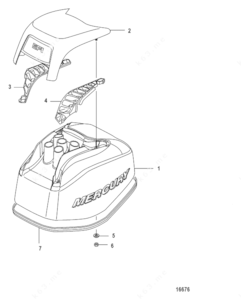 96 mariner cowling parts