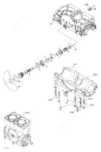 97 seadoo gti rotary valve o-ring