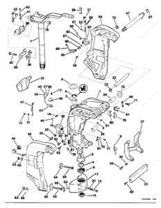 Alpha tilt steering nuts on ob power trim