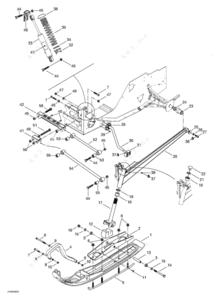 Arctic cat snowmobile track suspension diagram