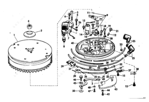 Armature lamination parts