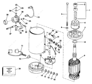 Aspiradora industrial partes