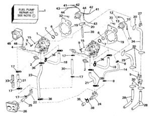 B and d suffix on johnson outboard models