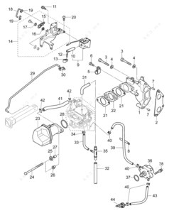 Baitwell pump manifold diaghram