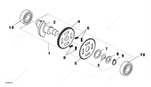 Balance shaft diagram
