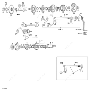 Banshee transmission diagram