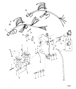 Basic headlight wiring diagram on 1996 peter bilt tractor