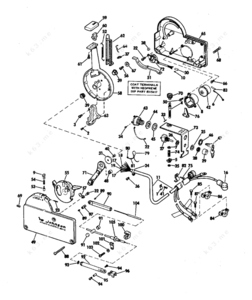 Boat control assembly 1971