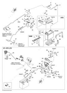 Bombardier part grouned