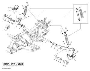 Bombardier snow cat sw 45 parts breakdown diagram