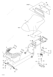 Bombardier traxter 500 parts diagram 2003