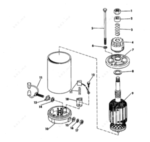 Bosch starter 0001418014 breakdown
