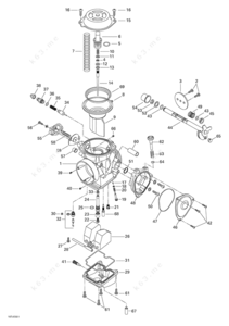 Brp part number 207151444 location diagram