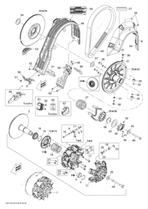 Brp ski doo parts catalog cluch