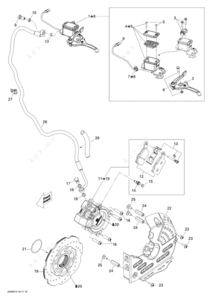 Brp skidoo 1200 4tec crankshaft locking bolt