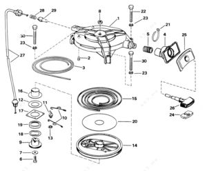 Brute rototiller starter pulley diagram