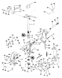 Bsvt-18p - vertical tilt saw parts diagram and list of numbers chart