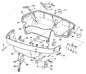 Bunton mower parts