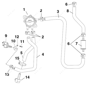 Cam superline pump parts diagram 227t 1