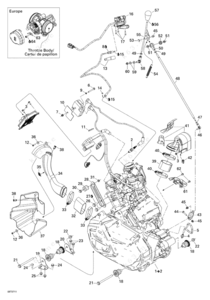 Can am highlander 800 engine diagram