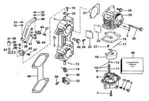 Carb parts diagram