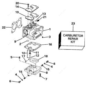 Carburetor 59198 choke linkage requirements chart