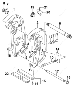 Case 2188 combine parts diagram