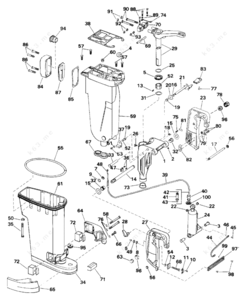 Cat 289 attachment plate parts diagram