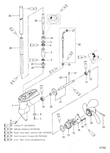 Catalogo de peas rabeta 6.5 hp