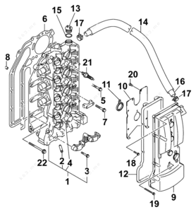 Caterpillar 3046 head bolts diagram instructions