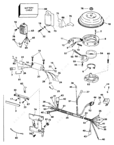Caterpillar gp30 ign parts diagram