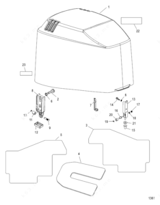 Cckw head cowl parts
