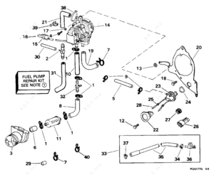 Check valve for cat pump 3dnx25gsi