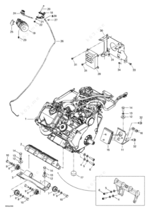 Chrysler flathead six engine parts diagram