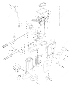 Chrysler outboard schematic for 1975 25 h.p