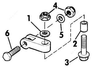 Clevis bolts part numbers