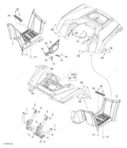 Clipper clp12 floor care parts diagram