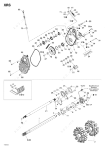 Cold therapy machine by arctic 8 parts catalog diagram