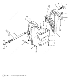 Componentes de poste concreto para subestacion