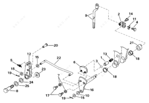 Coolant hose for polaris 2001 rmk 800