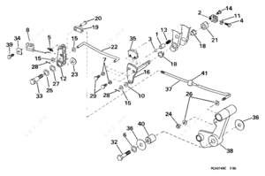 Corolla manual shift linkage diagram