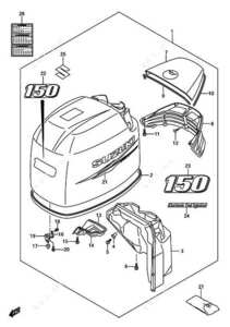 Coverset suzuki fx110 parts