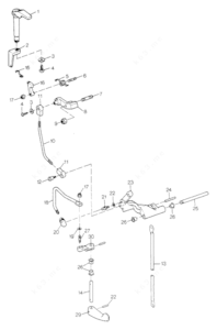 Craftsman 917.272056 parts diagram shifting linkage