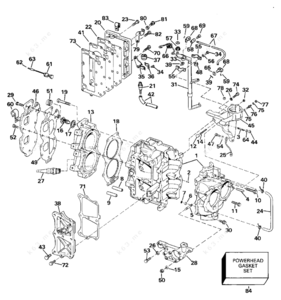 Crankcase assembly diagrams 1993 klr 650