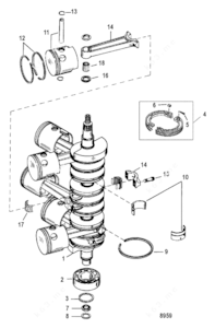 Crankshaft 455-9536t4